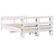 vidaXL Bed Frame without Mattress White 140x200 cm Solid Wood Pine