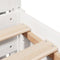 vidaXL Bed Frame without Mattress White 140x200 cm Solid Wood Pine