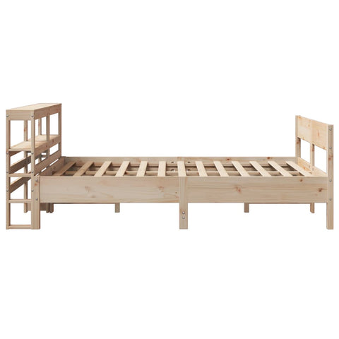 vidaXL Bed Frame without Mattress 120x200 cm Solid Wood Pine