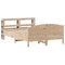 vidaXL Bed Frame without Mattress 160x200 cm Solid Wood Pine