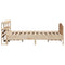 vidaXL Bed Frame without Mattress 160x200 cm Solid Wood Pine