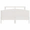 vidaXL Bed Frame without Mattress White 160x200 cm Solid Wood Pine