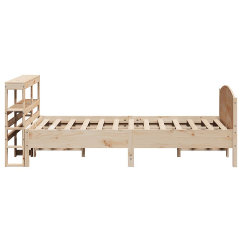 vidaXL Bed Frame without Mattress 140x200 cm Solid Wood Pine