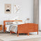 vidaXL Bed Frame without Mattress Wax Brown 140x190 cm Solid Wood Pine