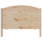 vidaXL Bed Frame without Mattress 100x200 cm Solid Wood Pine