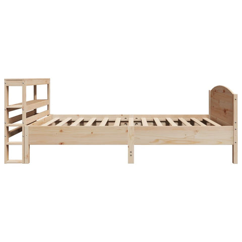 vidaXL Bed Frame without Mattress 100x200 cm Solid Wood Pine