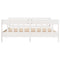 vidaXL Bed Frame without Mattress White 180x200 cm Super King Solid Wood Pine