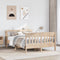 vidaXL Bed Frame without Mattress 140x200 cm Solid Wood Pine
