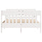 vidaXL Bed Frame without Mattress White 140x200 cm Solid Wood Pine