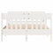 vidaXL Bed Frame without Mattress White 120x190 cm Small Double Solid Wood Pine