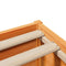 vidaXL Bed Frame with Headboard Wax Brown 90x200 cm Solid Wood Pine