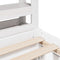 vidaXL Bed Frame without Mattress White 140x200 cm Solid Wood Pine