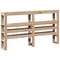 vidaXL Bed Frame without Mattress 120x190 cm Small Double Solid Wood Pine