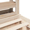 vidaXL Bed Frame without Mattress 120x190 cm Small Double Solid Wood Pine