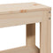 vidaXL Bed Frame without Mattress 120x190 cm Small Double Solid Wood Pine