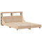 vidaXL Bed Frame without Mattress 160x200 cm Solid Wood Pine