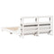 vidaXL Bed Frame without Mattress White 160x200 cm Solid Wood Pine