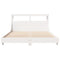 vidaXL Bed Frame without Mattress White 120x190 cm Small Double Solid Wood Pine