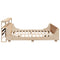 vidaXL Bed Frame without Mattress 200x200 cm Solid Wood Pine