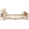 vidaXL Bed Frame without Mattress 180x200 cm Super King Solid Wood Pine