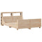 vidaXL Bed Frame without Mattress 160x200 cm Solid Wood Pine