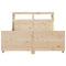 vidaXL Bed Frame without Mattress 160x200 cm Solid Wood Pine