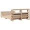 vidaXL Bed Frame without Mattress 160x200 cm Solid Wood Pine
