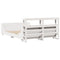 vidaXL Bed Frame without Mattress White 120x200 cm Solid Wood Pine