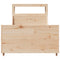 vidaXL Bed Frame without Mattress 100x200 cm Solid Wood Pine