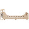 vidaXL Bed Frame without Mattress 100x200 cm Solid Wood Pine