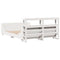 vidaXL Bed Frame without Mattress White 120x190 cm Small Double Solid Wood Pine