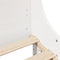 vidaXL Bed Frame without Mattress White 120x190 cm Small Double Solid Wood Pine