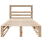 vidaXL Bed Frame without Mattress 100x200 cm Solid Wood Pine