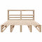 vidaXL Bed Frame without Mattress 160x200 cm Solid Wood Pine