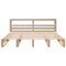 vidaXL Bed Frame without Mattress 180x200 cm Super King Solid Wood Pine