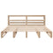 vidaXL Bed Frame without Mattress 200x200 cm Solid Wood Pine
