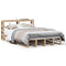 vidaXL Bed Frame without Mattress 140x190 cm Solid Wood Pine