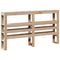 vidaXL Bed Frame without Mattress 140x190 cm Solid Wood Pine