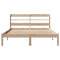 vidaXL Bed Frame without Mattress 120x200 cm Solid Wood Pine