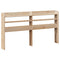 vidaXL Bed Frame without Mattress 160x200 cm Solid Wood Pine