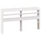 vidaXL Bed Frame without Mattress White 160x200 cm Solid Wood Pine