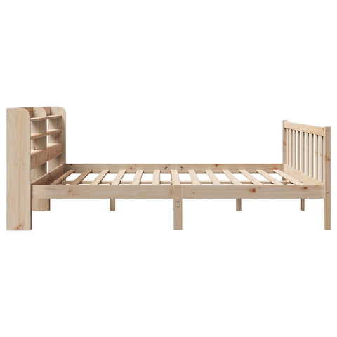 vidaXL Bed Frame without Mattress 200x200 cm Solid Wood Pine