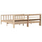 vidaXL Bed Frame without Mattress 200x200 cm Solid Wood Pine