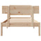 vidaXL Bed Frame without Mattress 90x200 cm Solid Wood Pine