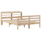 vidaXL Bed Frame with Headboard without Mattress 160x200 cm