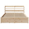 vidaXL Bed Frame with Headboard without Mattress 120x200 cm