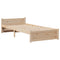vidaXL Bed Frame with Headboard without Mattress 90x190 cm Single
