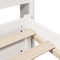 vidaXL Bed Frame with Headboard without Mattress White 200x200 cm