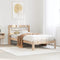 vidaXL Bed Frame with Headboard without Mattress 90x190 cm Single