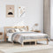 vidaXL Bed Frame with Headboard without Mattress 135x190 cm Double